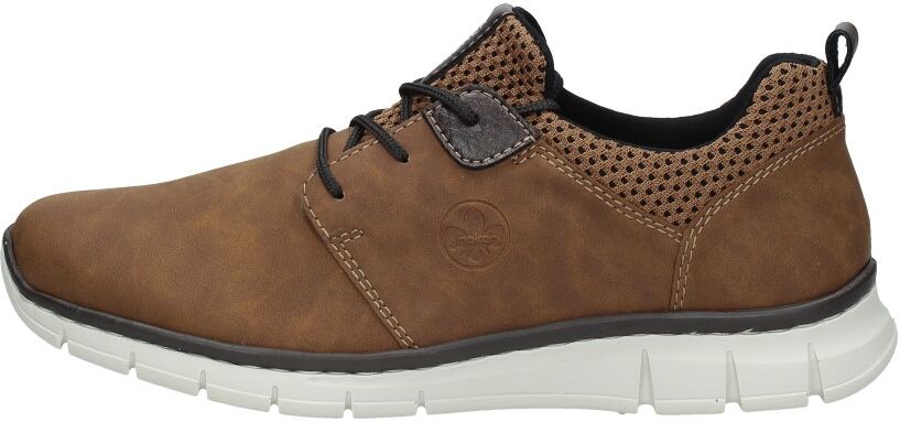 Rieker - Heren Veterschoenen  - Cognac - Size: 43 - male