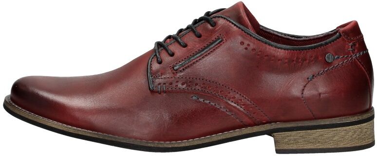 Visions - Heren Veterschoenen  - Rood - Size: 45 - male