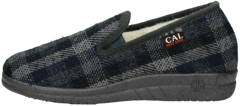 Cal - Heren Pantoffels  - Donkergrijs - Size: 42 - male