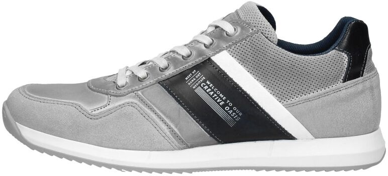 Sub55 - Heren Sneakers Licht Grijs  - Lichtgrijs - Size: 46 - male