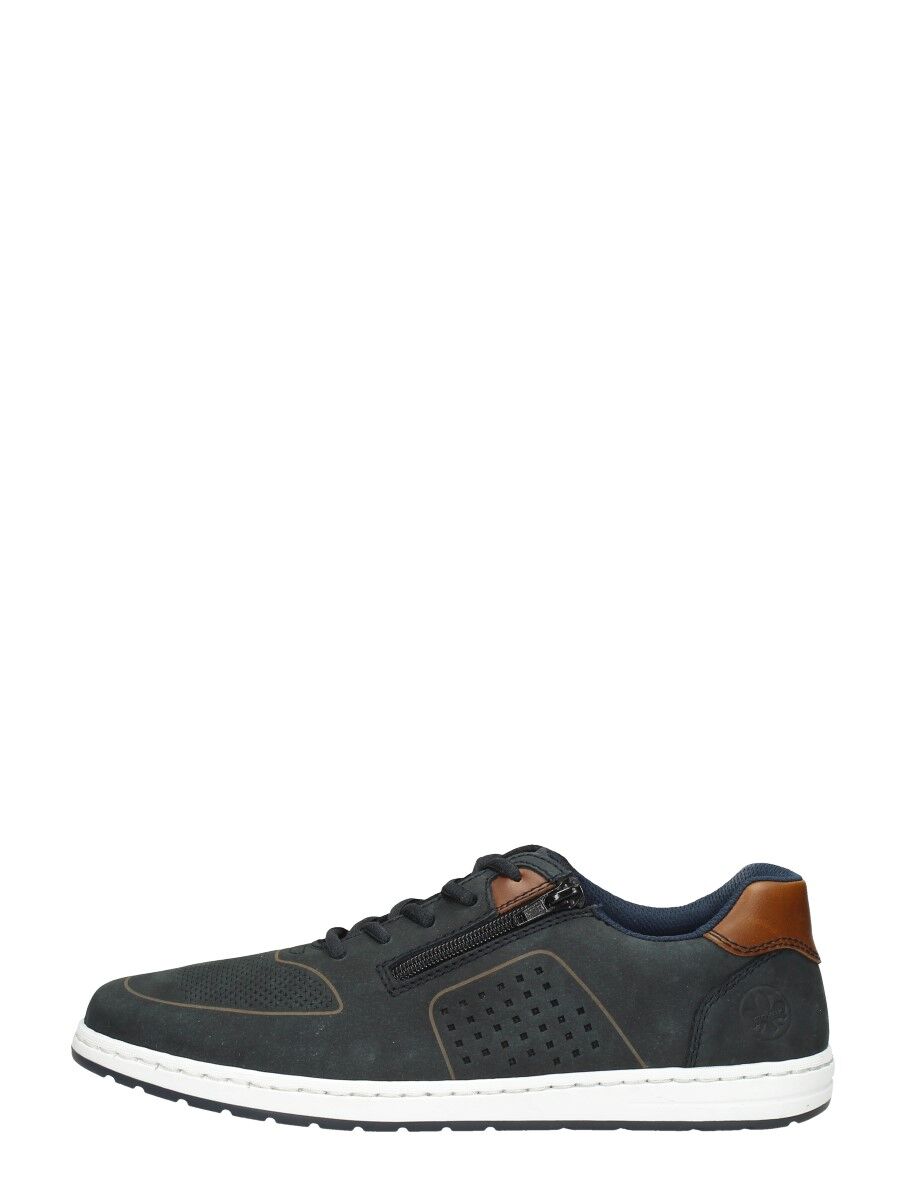 Rieker - Veterschoenen Laag  - Blauw - Size: 41 - male