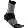 Craft Winterfietssokken XC Training Sock winterfietssokken, voor heren, Maat S, Fiets zwart/grijs S male