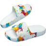 LDHZSS Men's Slippers Summer Slippers Men's Leisure Couples Non Slip Beach Indoor Bathroom Flats Ourdoor Slides-e-45-46