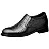 Generic De nieuwe Oxford Dress Shoes For Men Slip On Crocodile Print Height Increasing Elevator 3.1IN Leather Rubber Sole Resistant Non Slip Low Top Working (Color : Height Increasing Elevator, Size : 42 EU