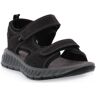 Sandalen Imac ELIAS NERO Zwart 42,43 Man