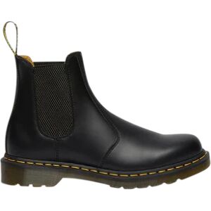 Dr.Martens 2976 Yellow Stitch Smooth Leather Chelsea Boots - Black Vintage 43