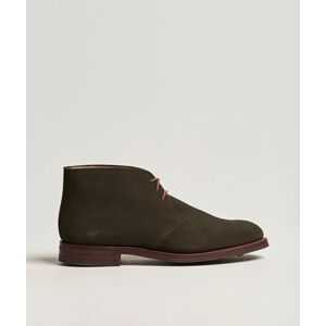 Crockett & Jones Chiltern Dainite Chukka Boot Green Suede