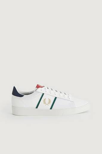 Fred Perry Sneakers Spencer Mesh/tipping Hvit  Male Hvit