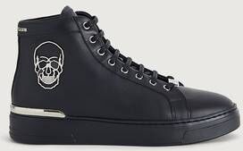 Philipp Plein Sneakers Hi-Top Sneakers Skull Svart  Male Svart