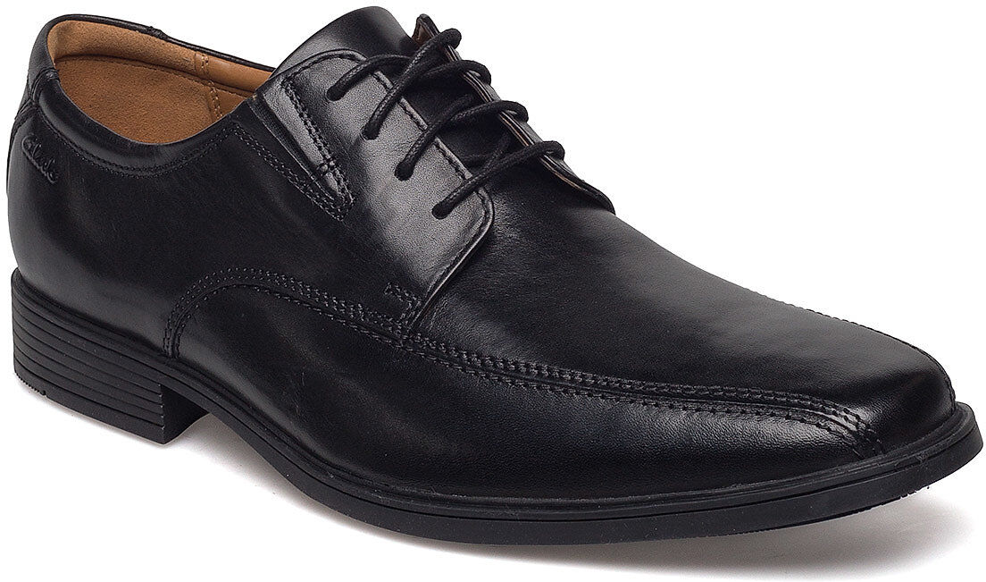 Clarks Tilden Walk Shoes Business Laced Shoes Svart Clarks