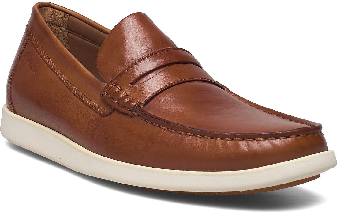 Clarks Ferius Shore Mokasiner Lave Sko Brun Clarks