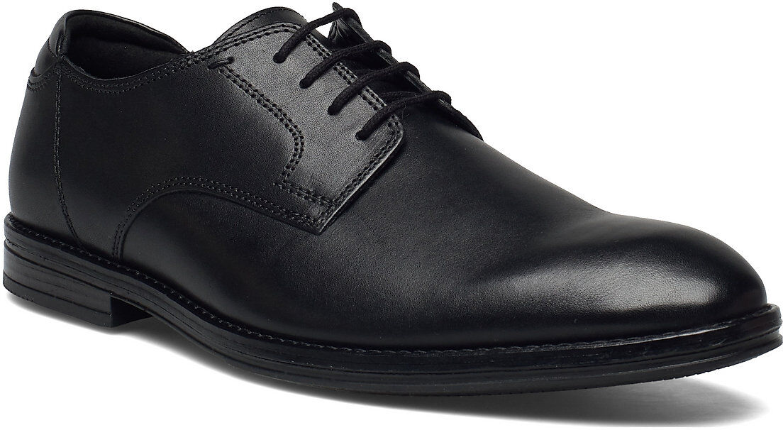 Clarks Citistridewalk Shoes Business Laced Shoes Svart Clarks