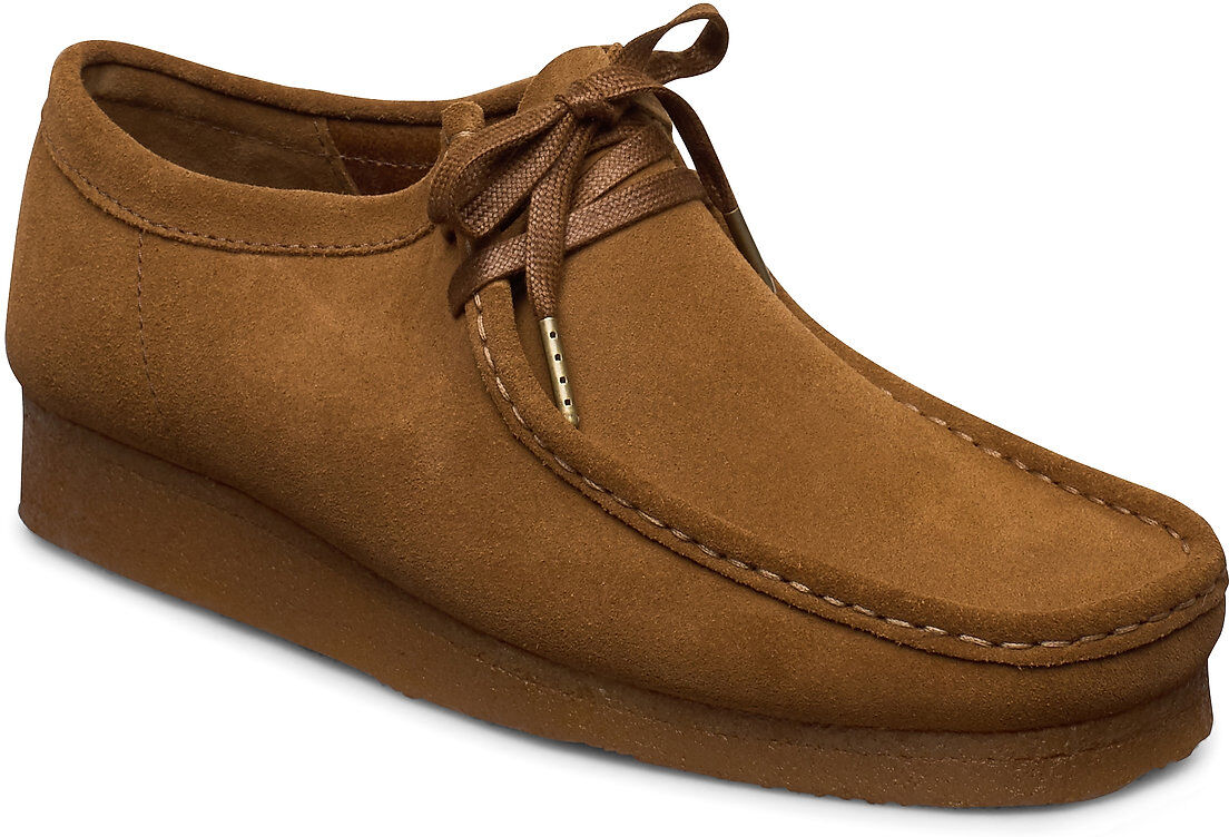 Clarks Originals Wallabee Cola, G, 11 Semskede Boots Snøresko Brun Clarks Originals