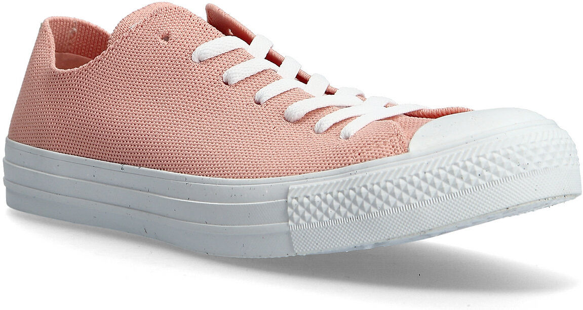 Converse Ctas Ox Pink Quartz/String/White Lave Sneakers Rosa Converse