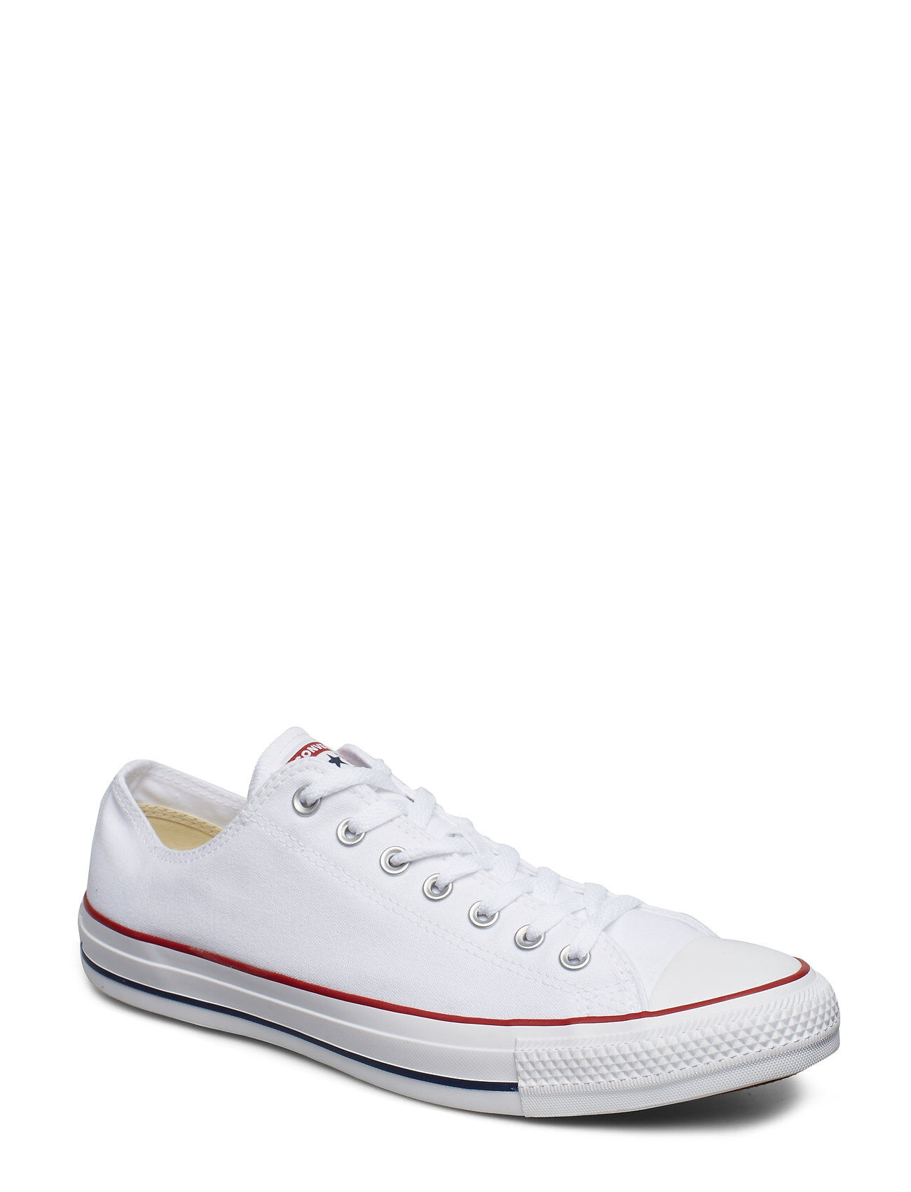 Converse All Star Canvas Ox Lave Sneakers Hvit Converse