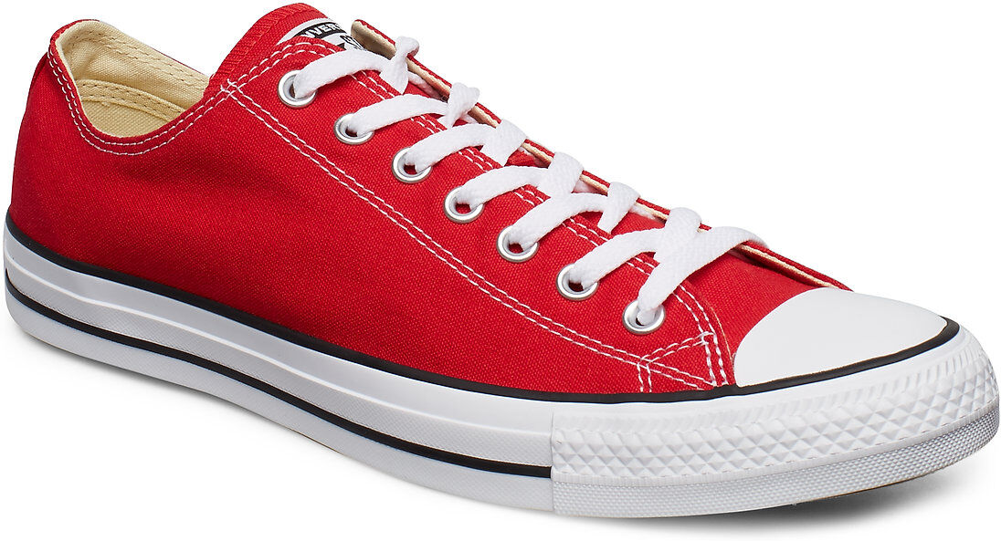 Converse All Star Canvas Ox Lave Sneakers Rød Converse