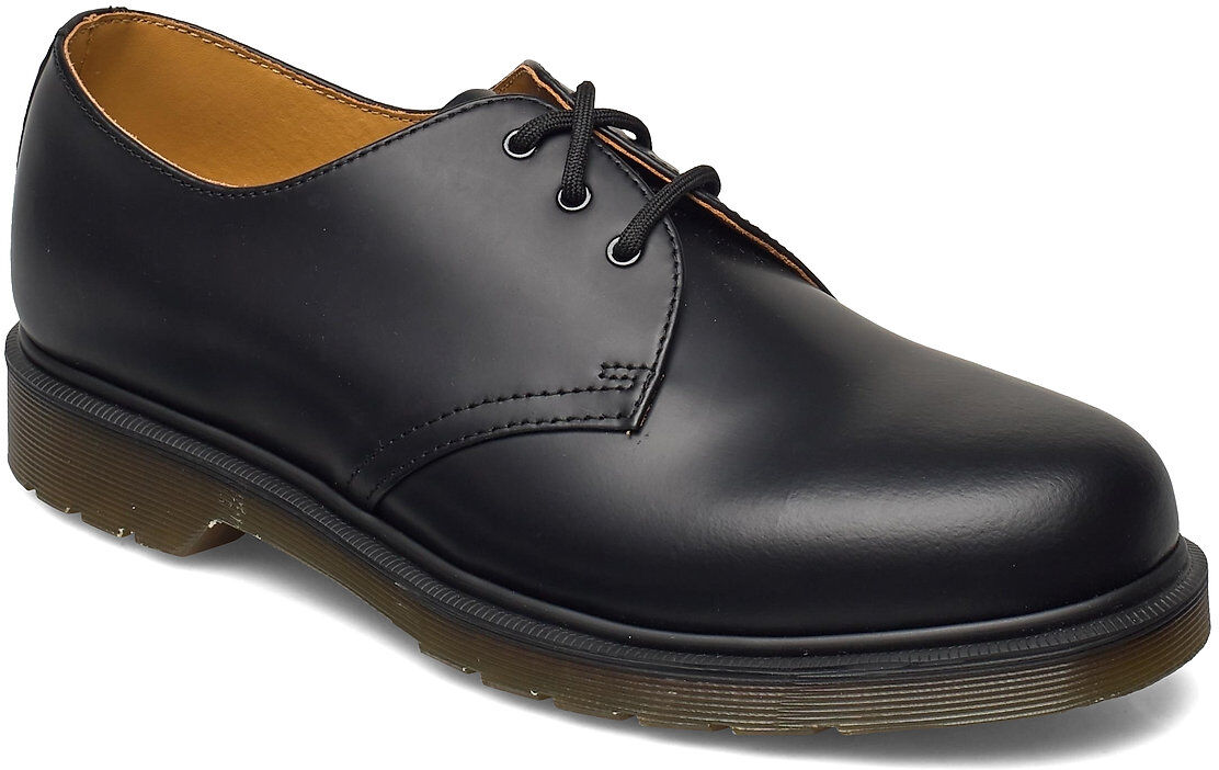 Dr. Martens 1461 Pw Black Smooth Shoes Business Laced Shoes Svart Dr. Martens