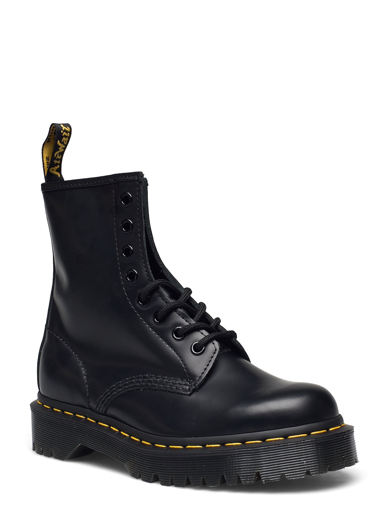 Dr. Martens 1460 Bex Black Smooth Støvletter Med Snøring Svart Dr. Martens