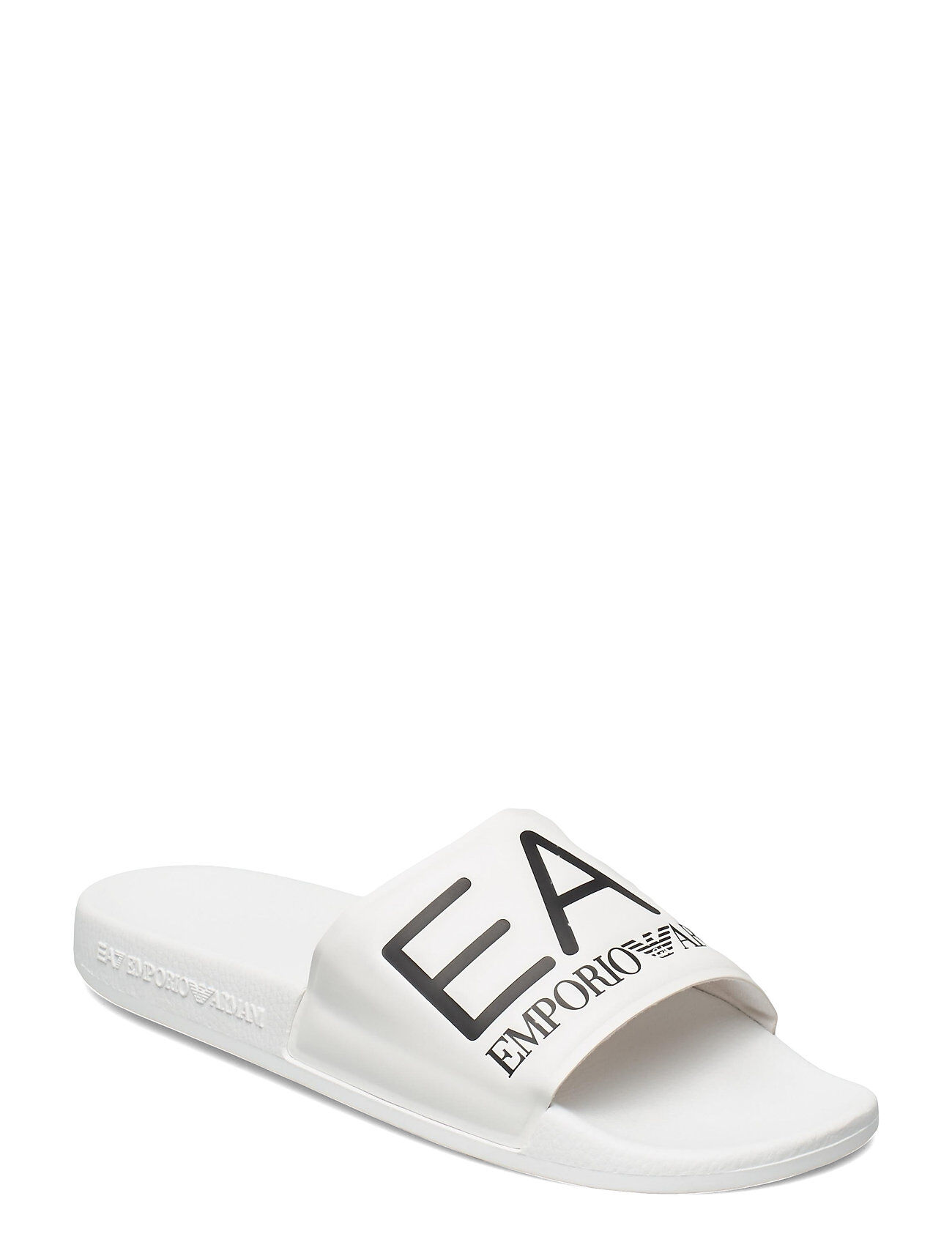 EA7 Slipper Visibility S Shoes Summer Shoes Pool Sliders Hvit EA7