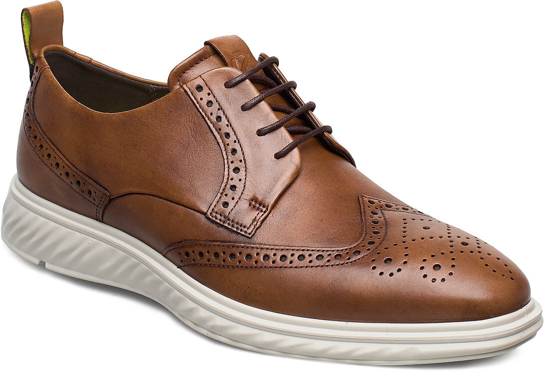 ECCO St.1 Hybrid Lite Shoes Business Brogues Brun ECCO