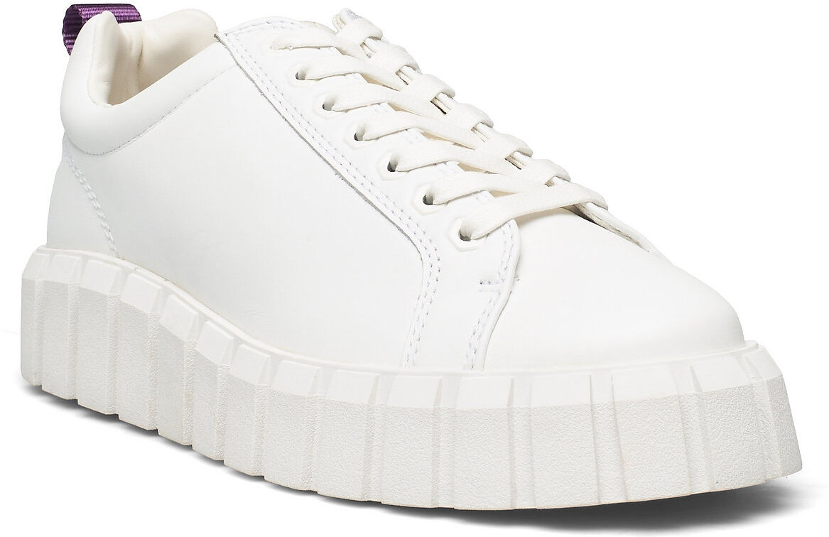 Eytys Odessa Leather White Lave Sneakers Hvit Eytys