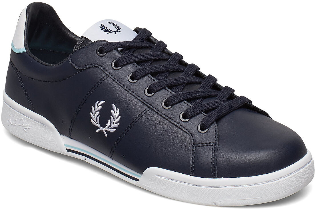 Fred Perry B722 Leather Lave Sneakers Blå Fred Perry