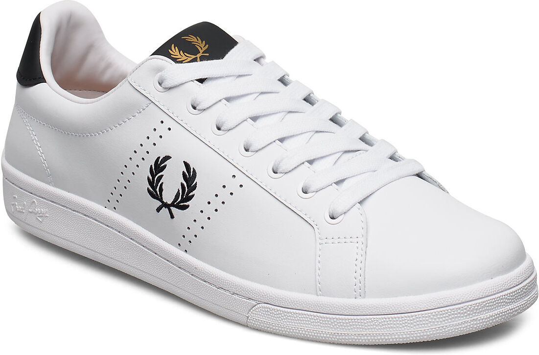 Fred Perry B721 Leather Lave Sneakers Hvit Fred Perry