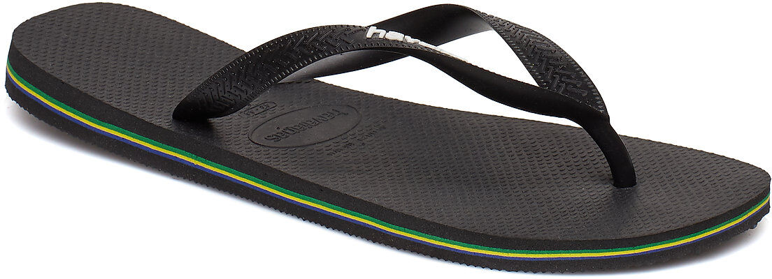 Havaianas Hav Brazil Logo Shoes Summer Shoes Flip Flops Svart Havaianas