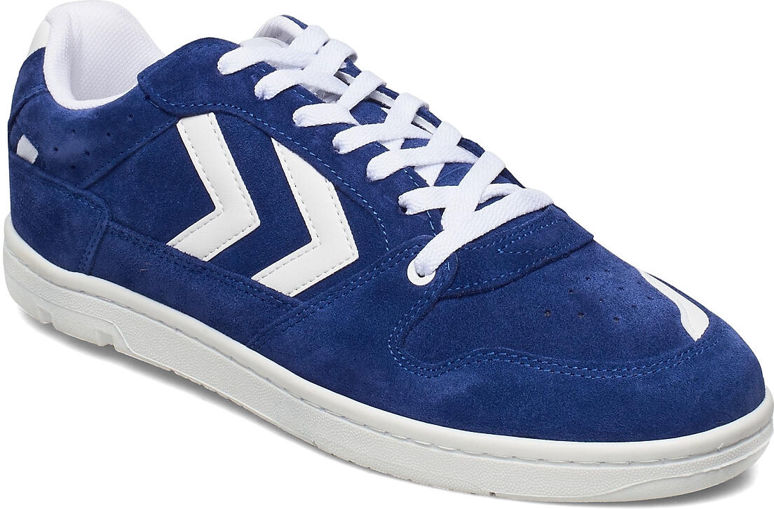 Hummel Power Play Suede Lave Sneakers Blå Hummel