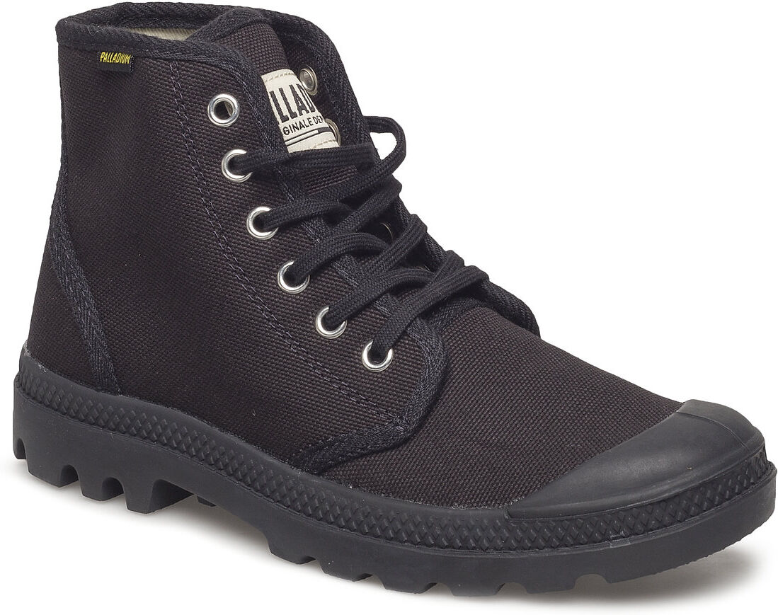 Palladium Pampa Hi Orginale Høye Sneakers Svart Palladium