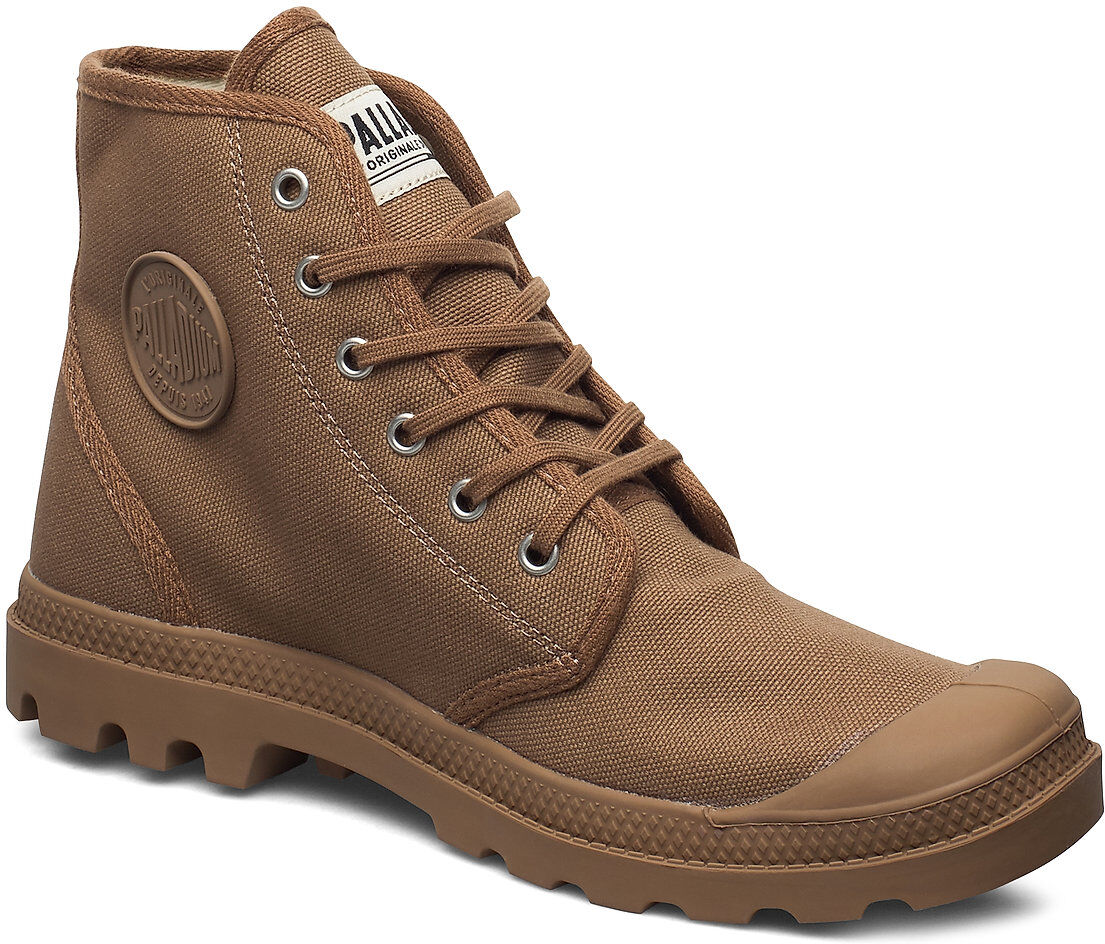 Palladium Pampa Hi Orginale Høye Sneakers Brun Palladium