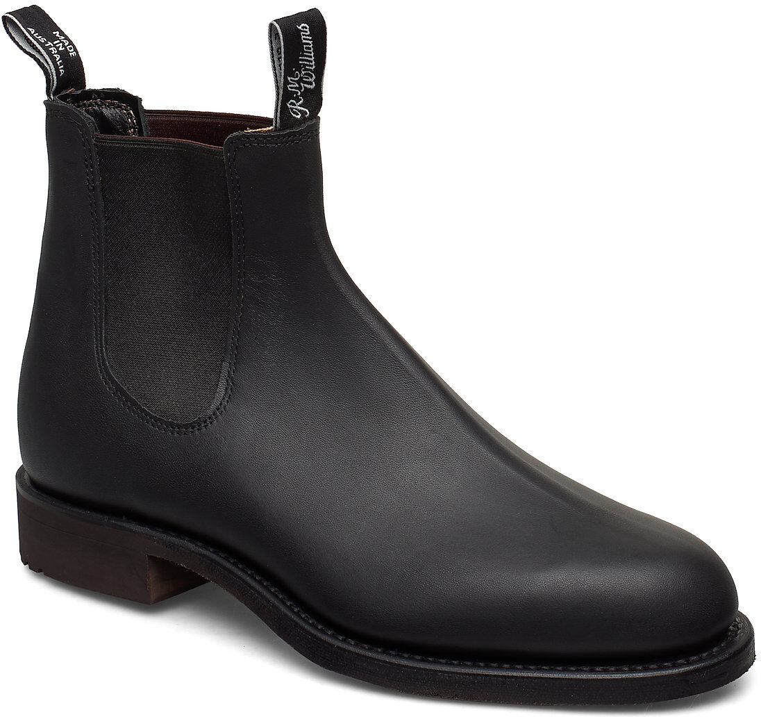 R.M. Williams Gardener G-Last Greasy Kip Black Støvletter Chelsea Boot Svart R.M. Williams