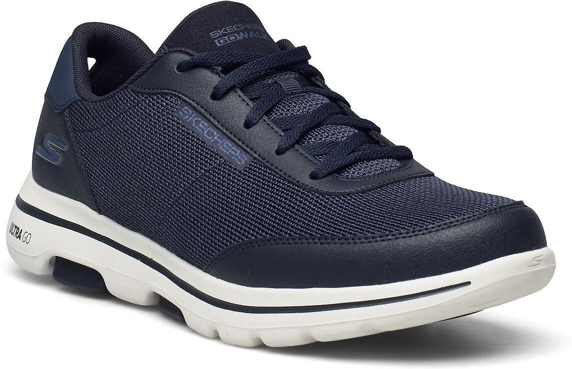 Skechers Mens Go Walk 5 - Forging Lave Sneakers Blå Skechers