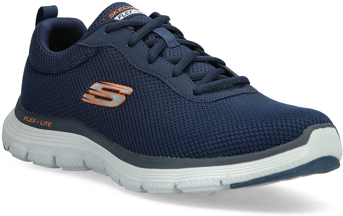 Skechers Mens Flex Advantage 4.0 Lave Sneakers Blå Skechers