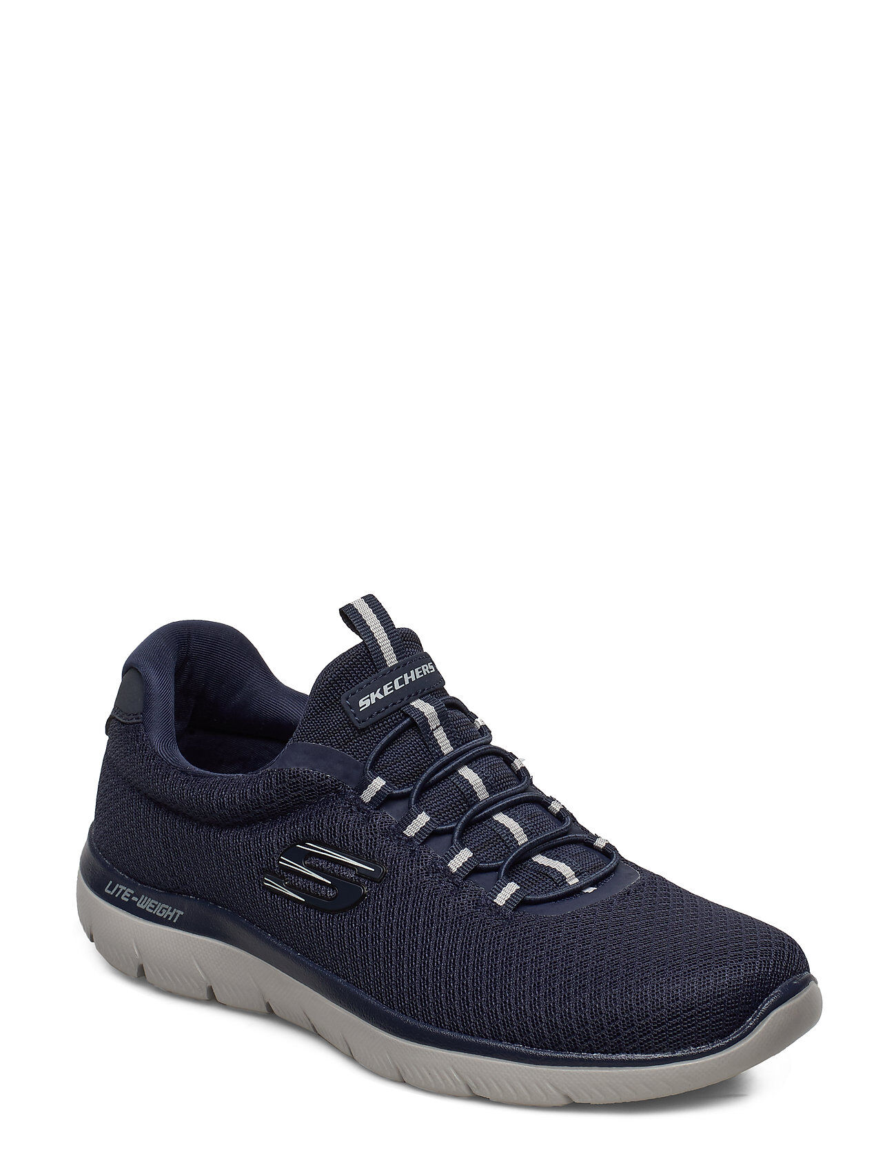 Skechers Mens Summits Lave Sneakers Blå Skechers