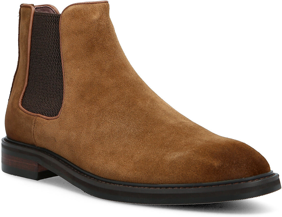 TGA by Ahler Chelsea Boot Suede Støvletter Chelsea Boot Brun TGA By Ahler