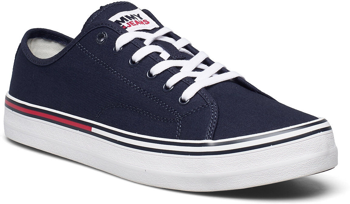 Tommy Hilfiger Tommy Jeans Essential Low Cut Lave Sneakers Blå Tommy Hilfiger