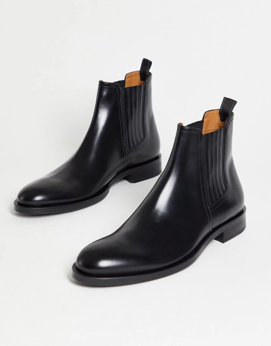 BOSS by Hugo Boss BOSS barkley chelsea boots in black  Black