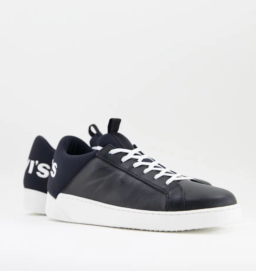 Levis Levi mullet chunky trainers in black  Black