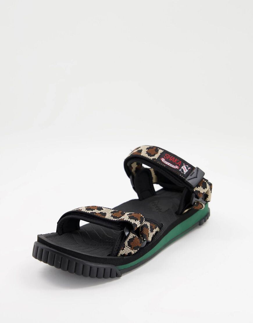 Shaka neo climbing sandals in leopard-Multi  Multi