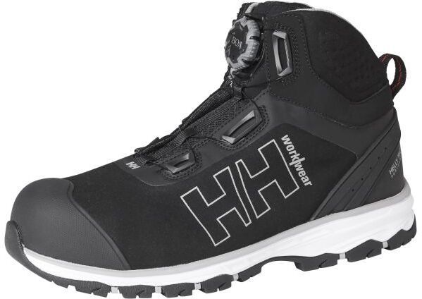 Helly Hansen Workwear Chelsea Evo Boa Mid Vernestøvel S3, svart, bred 44