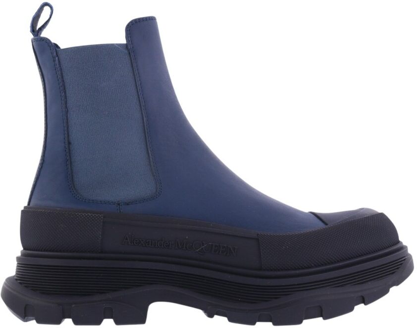 alexander mcqueen Chelsea Boots Blå Male