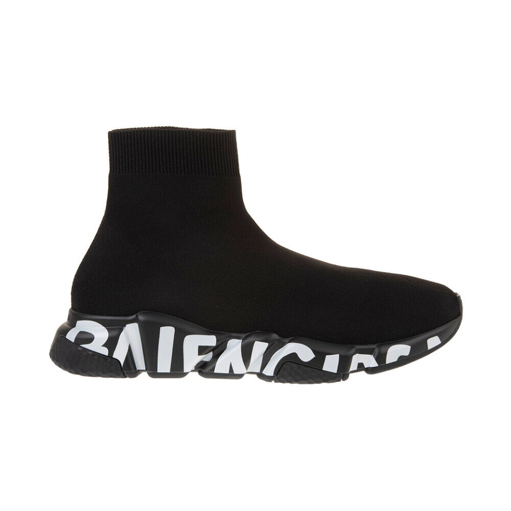 Balenciaga Speed Graffiti Sneakers Sort Male