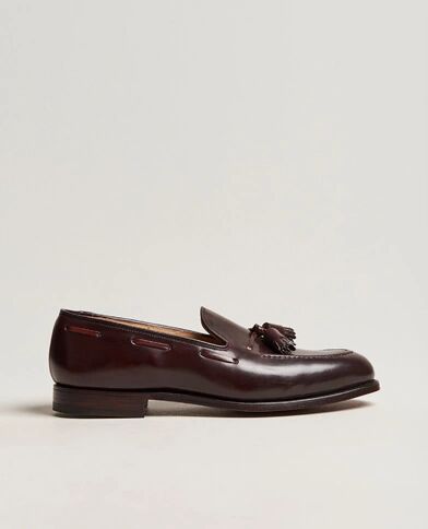 Crockett & Jones Cavendish Tassel Loafer Burgundy Cordovan