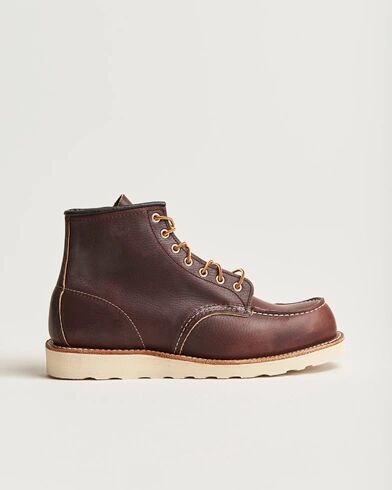 Red Wing Shoes Moc Toe Boot Briar Oil Slick Leather