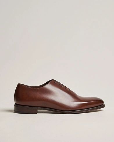 Loake 1880 Export Grade Parliament Whole-Cut Oxford Antique Brown