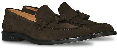 VINNY's Chico Tassel Loafer Ebony Suede