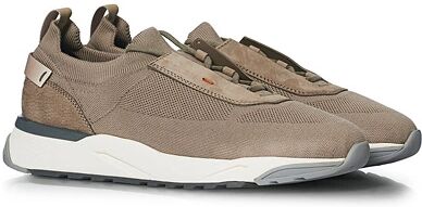 Santoni Running Sneaker Light Grey