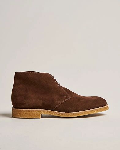 Loake 1880 Rivington Suede Crepe Sole Chukka Brown