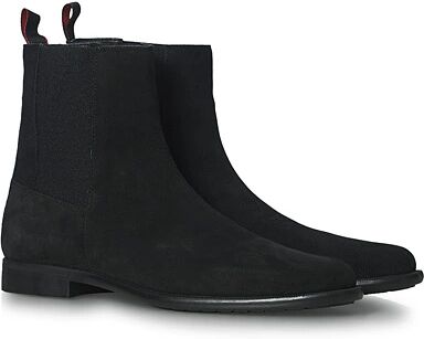 HUGO Kyron Suede Chelsea Boots Black